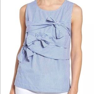 Halogen striped blouse